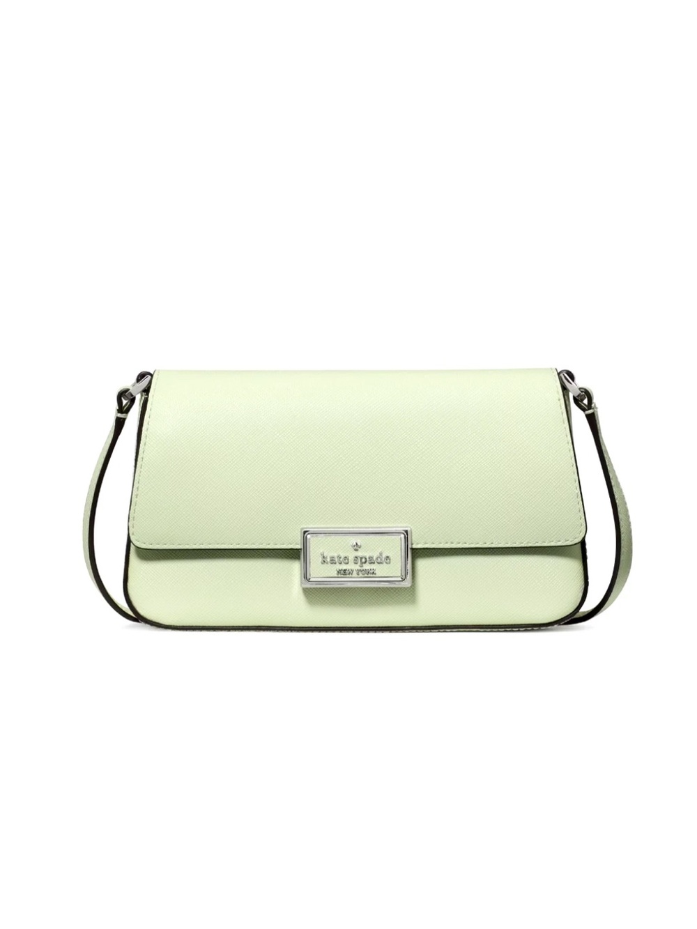 New Kate Spade New York Reegan Mini Flap Crossbody Lime Frosting